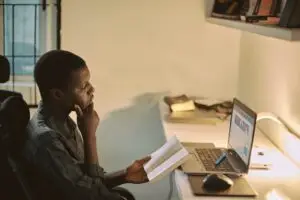 Man Studying